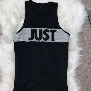 Nike just do it tank top